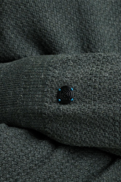 Cast Iron crewneck cotton heather plated ble